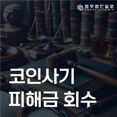 코인사기 피해금 회수 법률정보