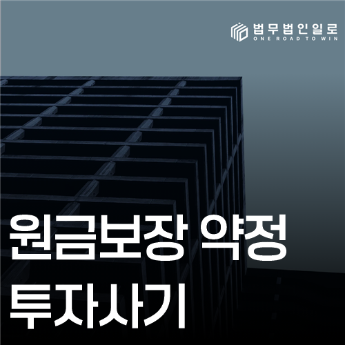 원금보장 약정 투자사기에서 약정 당시 지급능력과 자금용도를 확인하는 자료